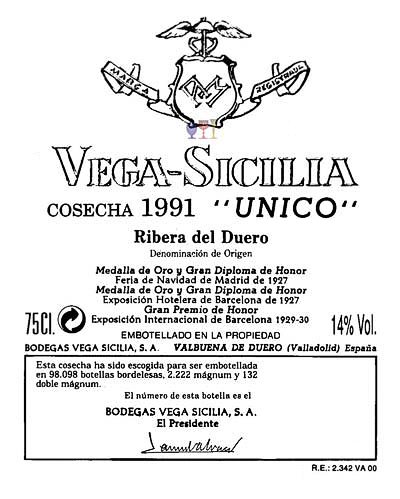 Vega Sicilia